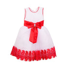 GIRLS S/L FANCY FROCK MZS-25 A14 W.G