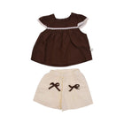 GIRLS CAP SLEEVE 2PC FROCK MZS-25 9-12M GS-5 W/G