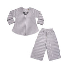 GIRLS 3QTR 2PC BLOUSE SUIT MZS-25 3-4 YEAR 1224