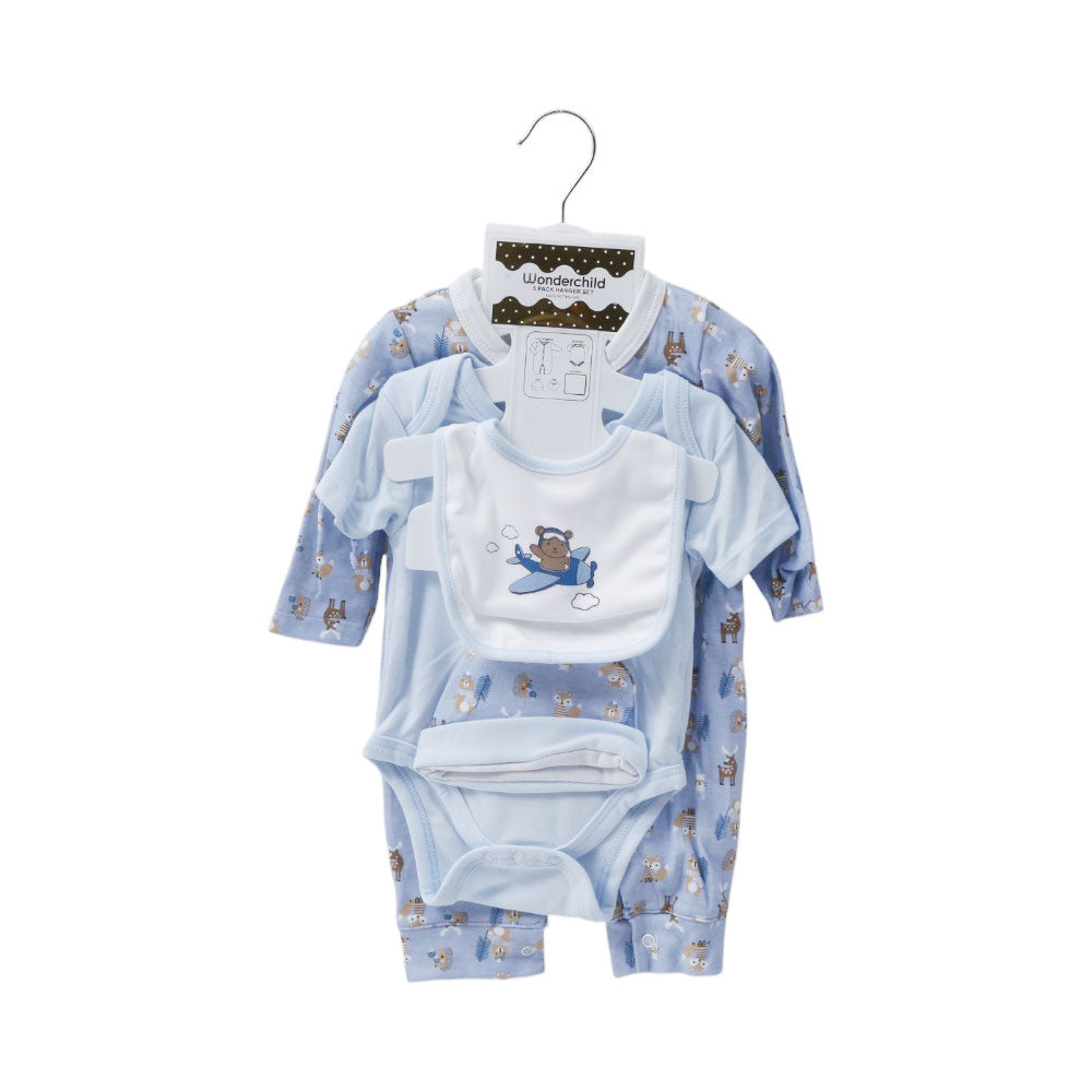 BABY 5PC GIFT SET HANGER ORGANIC IRS-25 0-3M 262-065