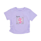 GIRLS S/S PRINTED BLOUSE MZS-25 5-6 YEAR 5073 IM/G