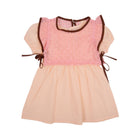 GIRLS S/S 2PC COTTON FROCK NZS-25 9-12 M 105