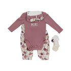 GIRLS L/S 4PC PAJAMA SUIT IRS-25 3-6M 009