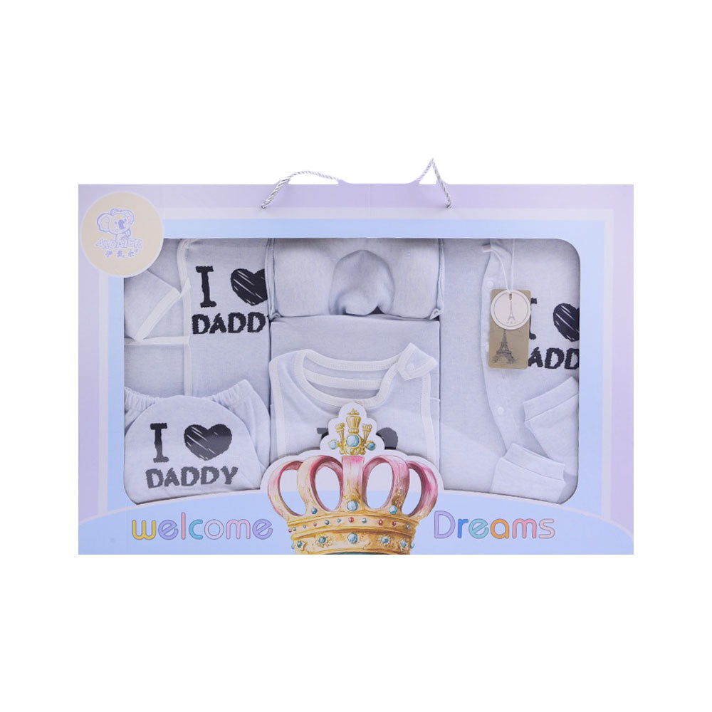 BABY 11PC GIFT SET BOX L-BLUE IRS-25 2407