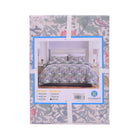 House & Co BED SHEET KING COMPTON TEAL MAIN VERSION TC-200