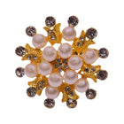 NAPKIN RING IR GOLDEN 12