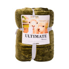FLEECE BLANKET IR GREEN 62301-2