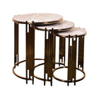 TABLE SET 3 PCS ROUND PANJA P21821