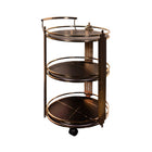 TEA TROLLEY THREE SHELF DELUXE-P21905