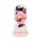 FLOWER IN GLASS GLOBE Y1222-14