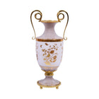 VASE CRYSTAL BRASS IR E8-V1019-2 JS1806A-622