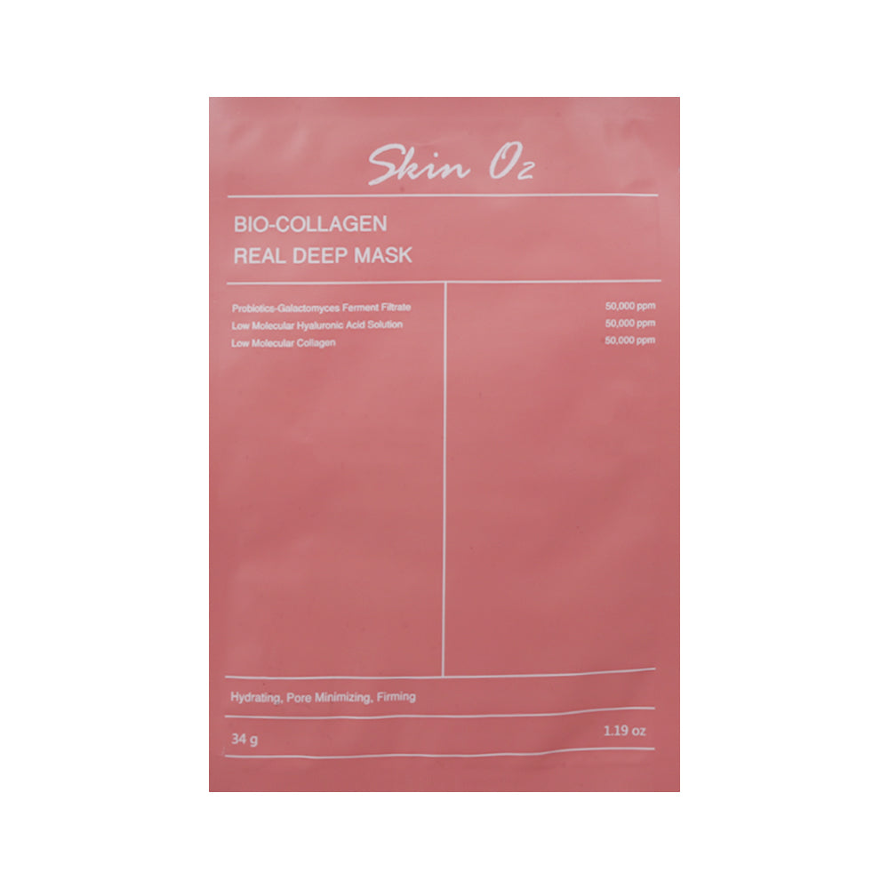 SKIN O2 BIO-COLLAGEN REAL DEEP MASK 34G