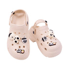 LADIES CROCS IR 35-40 BEIGE EVA-E935+1