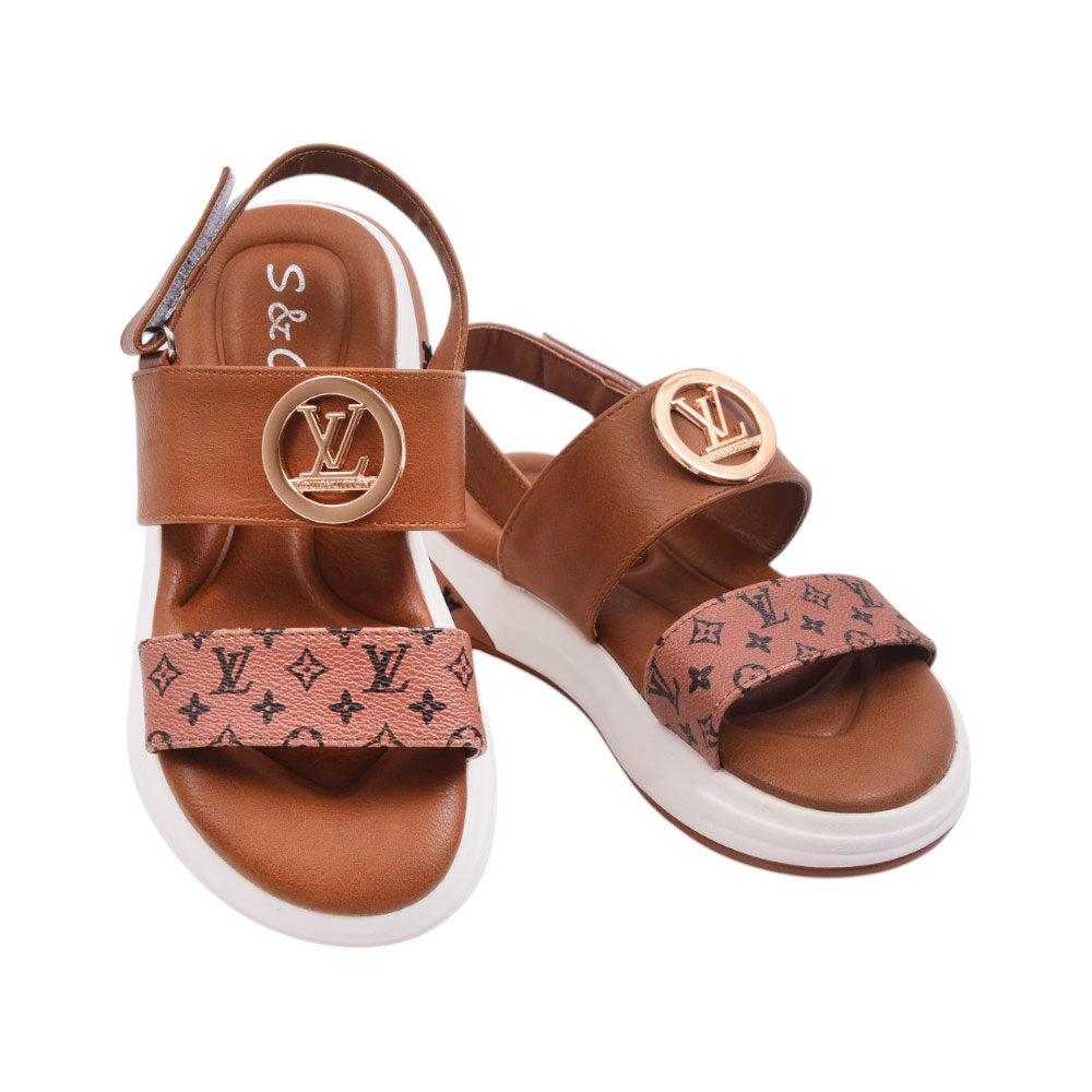 BOYS SANDAL 31 BROWN H003