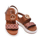 BOYS SANDAL 31 BROWN H003