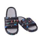 MENS SLIPPER 40 BLACK 8957+12 PVC+EVA 40-44