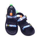 BOYS SANDAL 34 GREEN-BLACK B2401 32-37