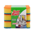 SCOUR POWER SPONGE 3PC RECTANGULAR IR 100424/G11-12