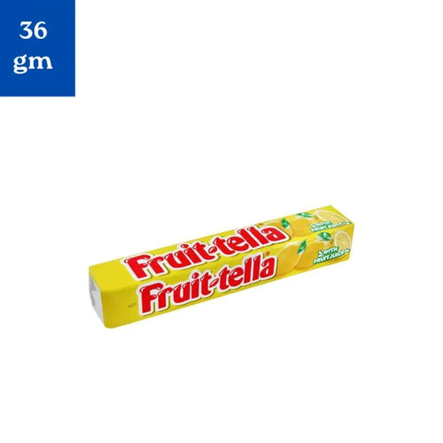 Fruit-Tella Lemon Candy Stick36Gm