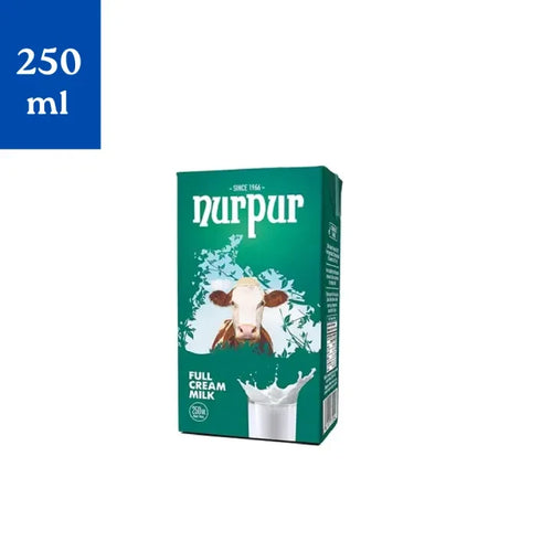 Nurpur Full Cream Liquid Milktetra Pack 250Ml