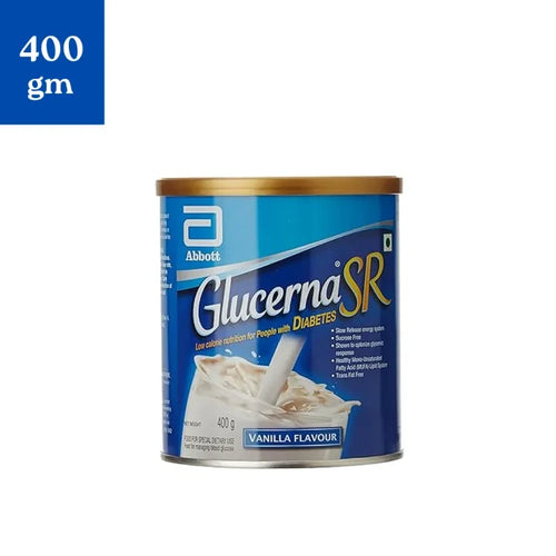 Glucerna Sr Vanilla Food Supplement Tin 400Gm