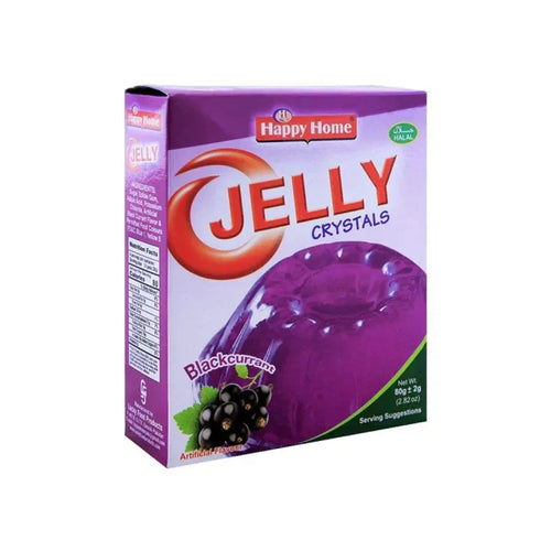 Happy Home Crystal Black Currant Jelly Mix 80Gm
