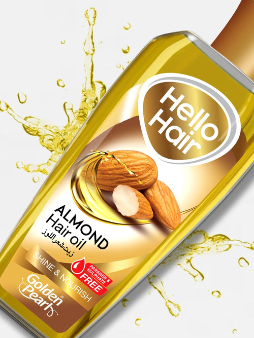 Golden Pearl Hello Hair Almond Hair Oil