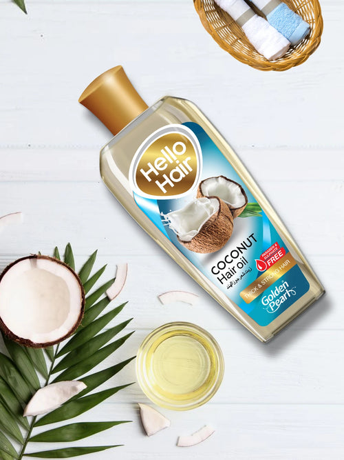 Golden Pearl Hello Hair Coconut Hair Oil
