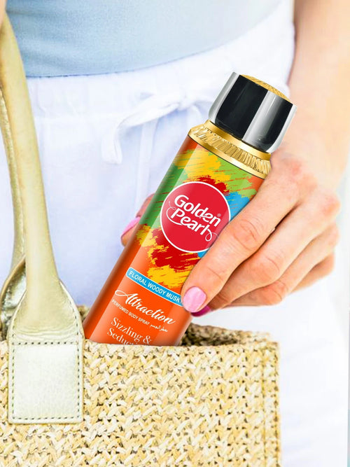 Golden Pearl Attraction Body Spray (For Men)