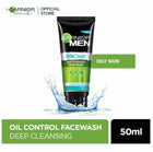 Garnier Men Oil Clear Deep Cleansing Face Wash 50g