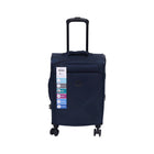 BERG GERMAN TROLLEY CASE DESTINATION GREY BLUE 20 INCH