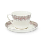 CUP & SAUCER BONE CHINA JA004 TMC (Pack of 6)