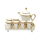 COFFEE SET 9PC CERAMIC BY858-1 HFE