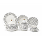 DINNER SET 61PC BONE CHINA GW316 KC