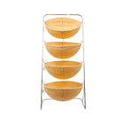 KITCHEN TROLLEY 4 TIRE S082-4 AH