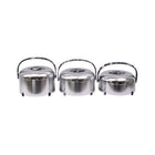 HOT POT SET 3PC FOREVER GOLD EM-MS/BM