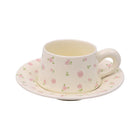 CUP & SAUCER SET CERAMIC IR LW7-Pack of 6