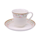 CUP SAUCER BONE CHINA FINE 03511 RC-Pack of 6