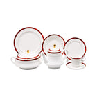 DINNER SET 61PC SUPER BONE JH001 RC