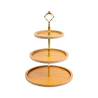 DISH CAKE 3 TIER WOODEN IR GH145/HX14