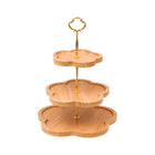 DISH CAKE 3 TIER WOODEN IR DPG027/HX15