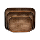 TRAY SET 3PC WOODEN IR TP115/HX25