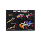X638-2 METAL RACE CAR BLOCKS SET 236PC IR