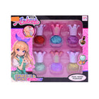 AYN518-C2 GLITTER NAIL POLISH 6PC SET IR