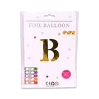 FOIL BALLOON LETTER B