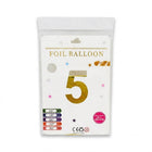 FOIL BALLOON NUMBER 5