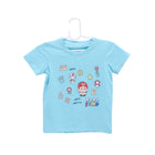 BOYS S/S ROUND NECK T-SHIRT SEA GREEN ZHS-26 2-3 YEAR 2605