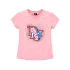 GIRLS S/S KNIT BLOUSE BRANDED PINK ZHS-26 12-18M 3302 C.G