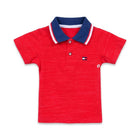 BOYS S/S POLO T-SHIRT BRANDED ZHS-26 12-18M 008 W.G