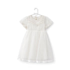 GIRLS CAPSLV FANCY FROCK MIX COL ZHS-26 4-5 YEAR 011 AT